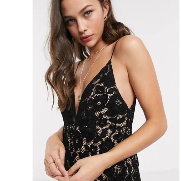 Free People Lace Mini Dress - Picture 3 of 11